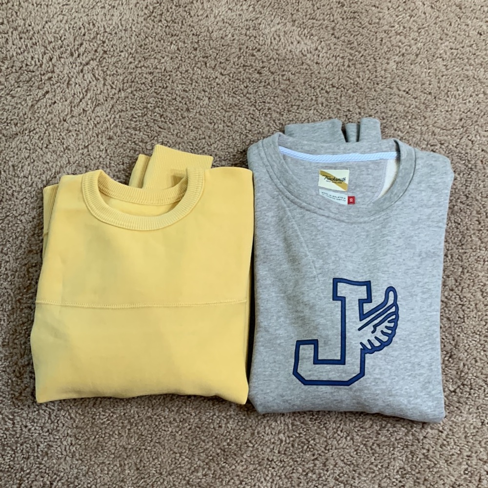 Tracksmith sweatshirt crewneck bundle